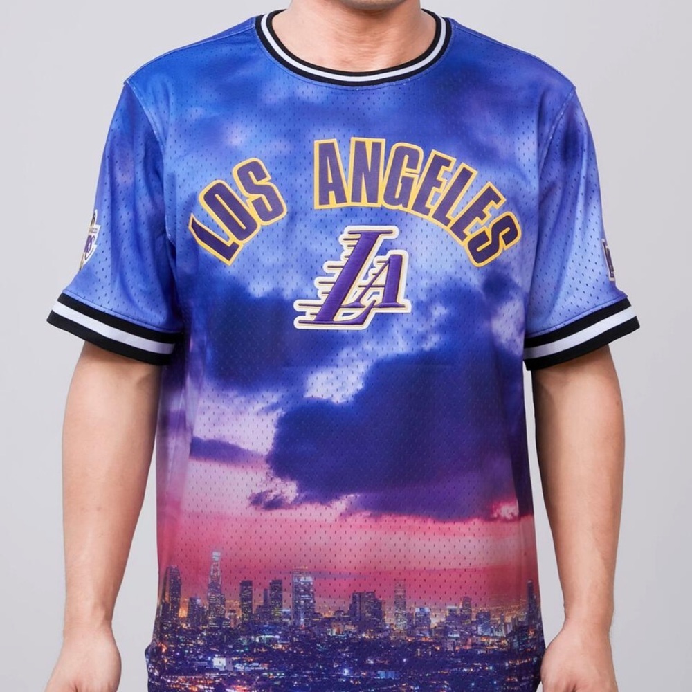 NBA LA Lakers Pro Standard Men’s Mesh Licensed Sports Jersey